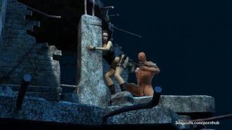  Lara Croft in the Land Of 3D